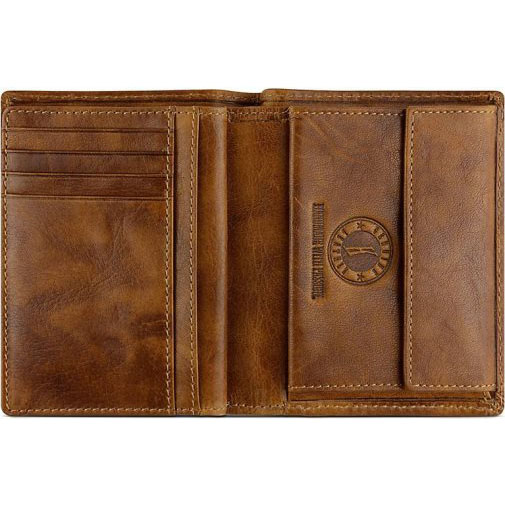 Klondike 1896 Mountain Finn Geldbörse RFID Leder 10 cm