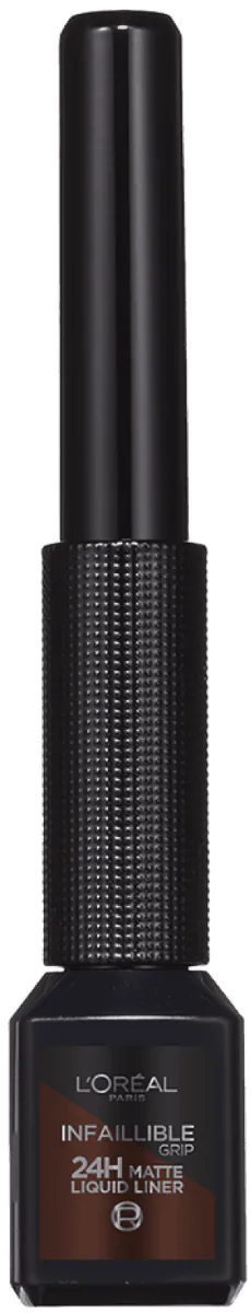 L'Oréal Paris Matte Signature Matte Liquid Eyeliner, 03 Brun