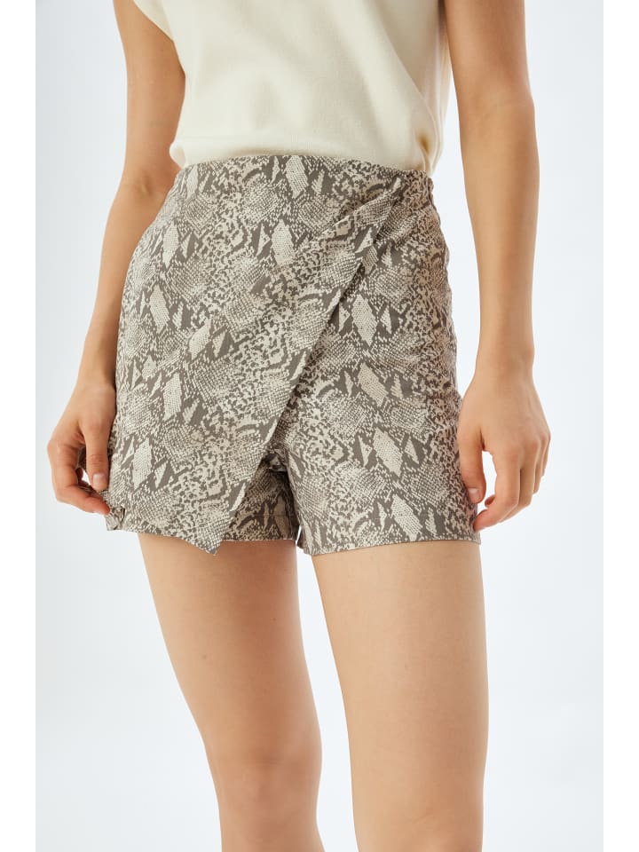 KOTON Hosenrock in Beige Gemustert günstig kaufen