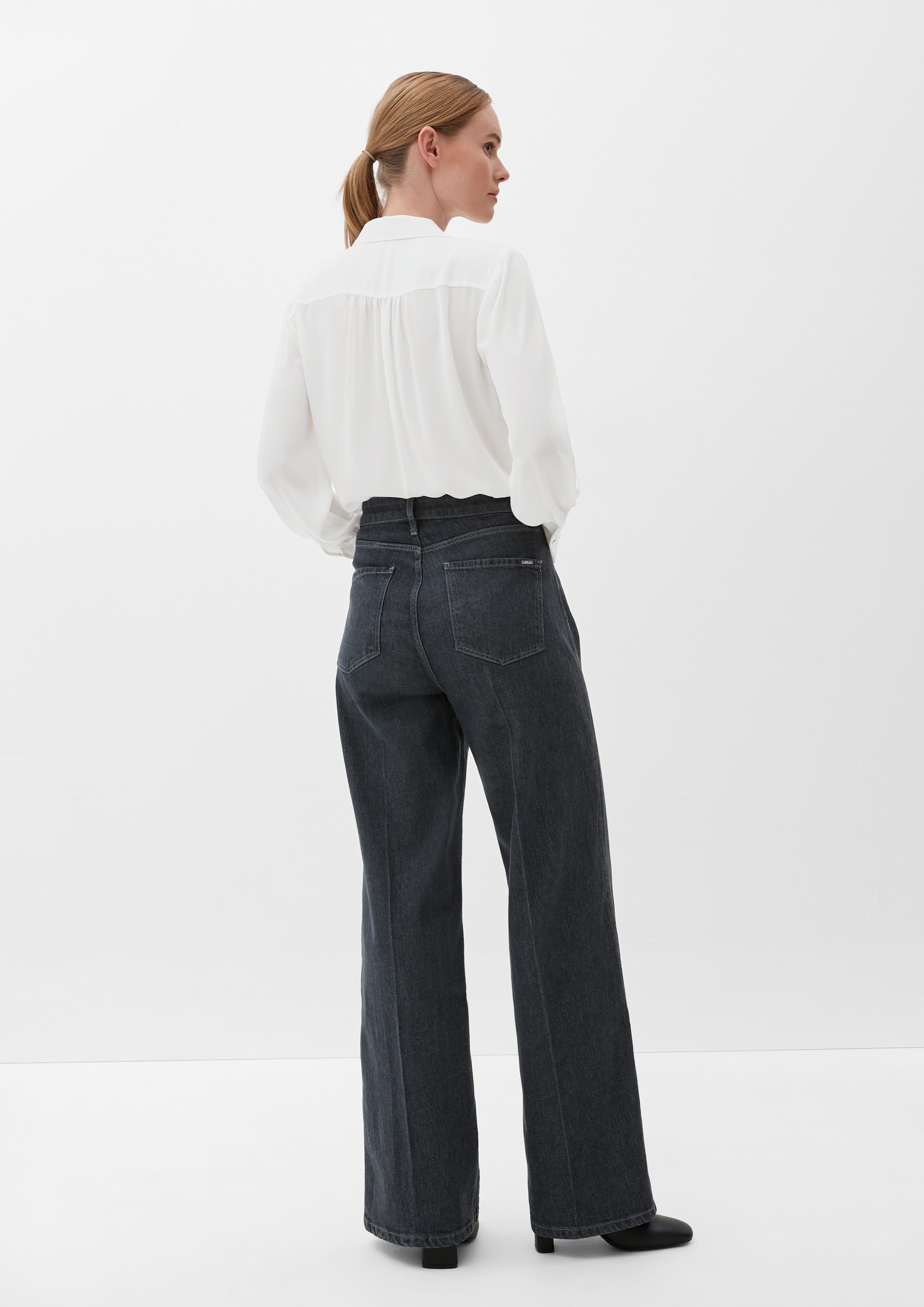 Bluse aus fließendem Stoff  2123215-0200