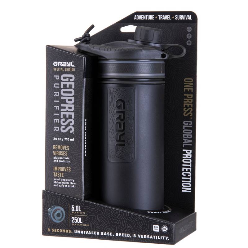 Grayl Geopress Purifier Bottle Trinksystem