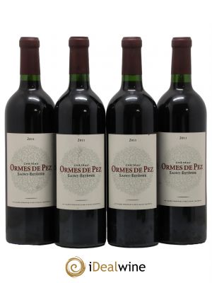 Château les Ormes de Pez  2011 - Lot de 4 Bouteilles