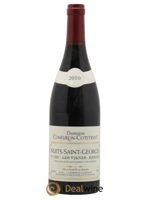 Nuits Saint-Georges 1er Cru Les Vignes Rondes Confuron-Cotetidot  2010 - Lot de 1 Bouteille