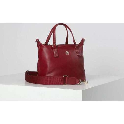 TOMMY HILFIGER Damen Henkeltasche POPPY PLUS SMALL TOTE