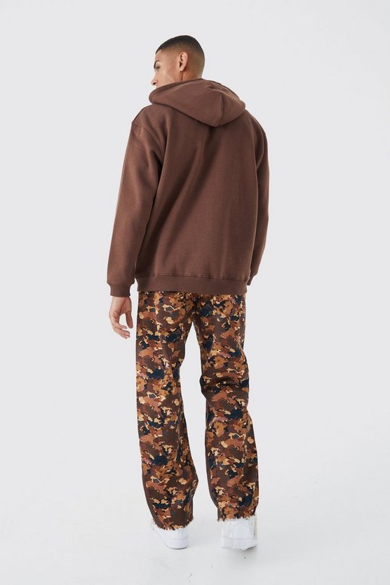 Camouflage Schlaghose mit Official-Applikation