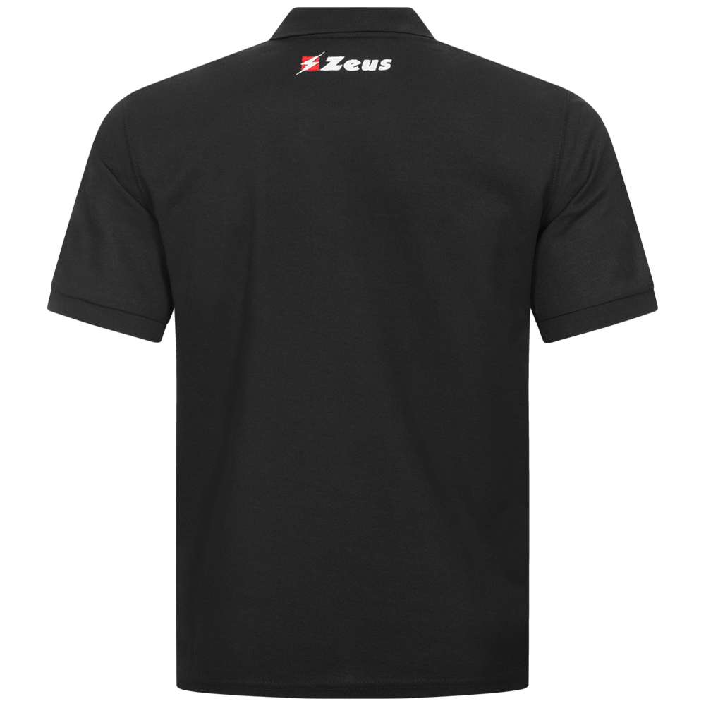 Zeus Basic Herren Poloshirt schwarz