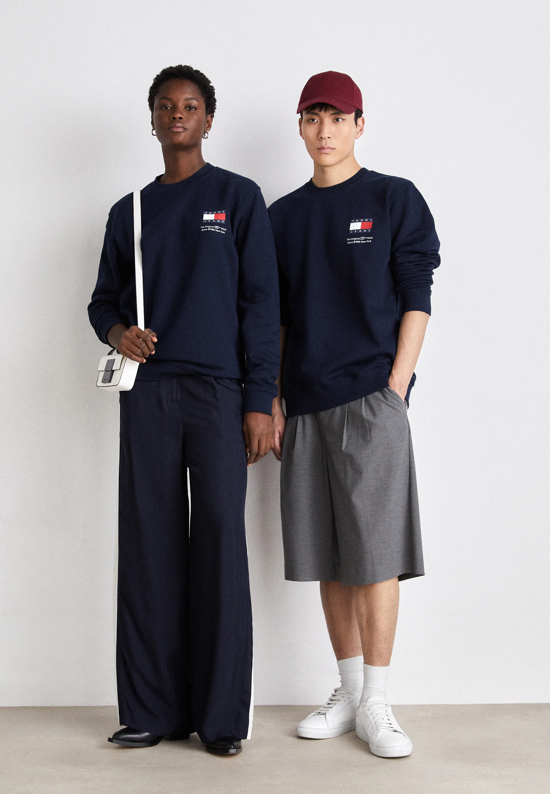 Tommy Jeans ESSENTIAL FLAG CNECK UNISEX - Sudadera