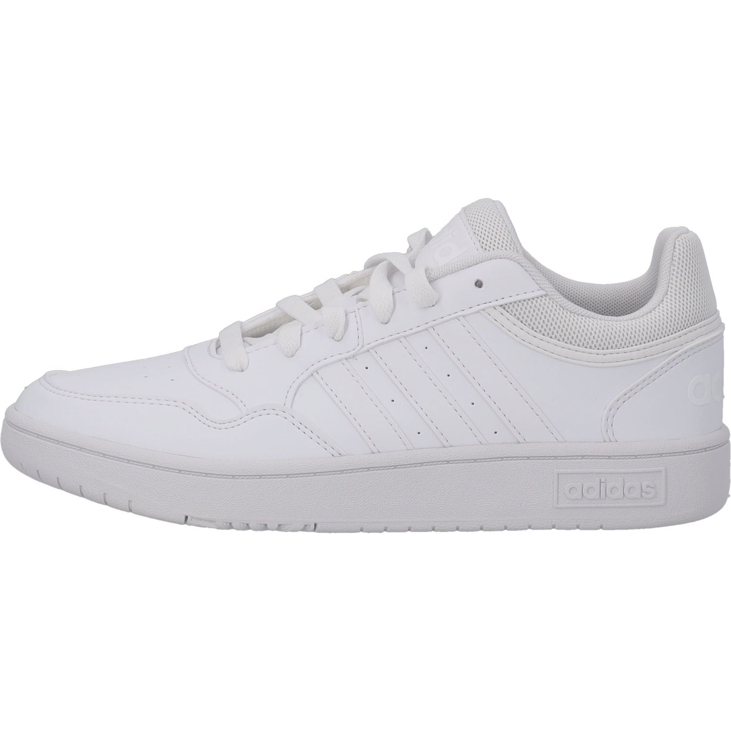 Adidas Hoops 3.0 K, Schnürschuhe, Herren, ftwr white/ftwr white/ftwr