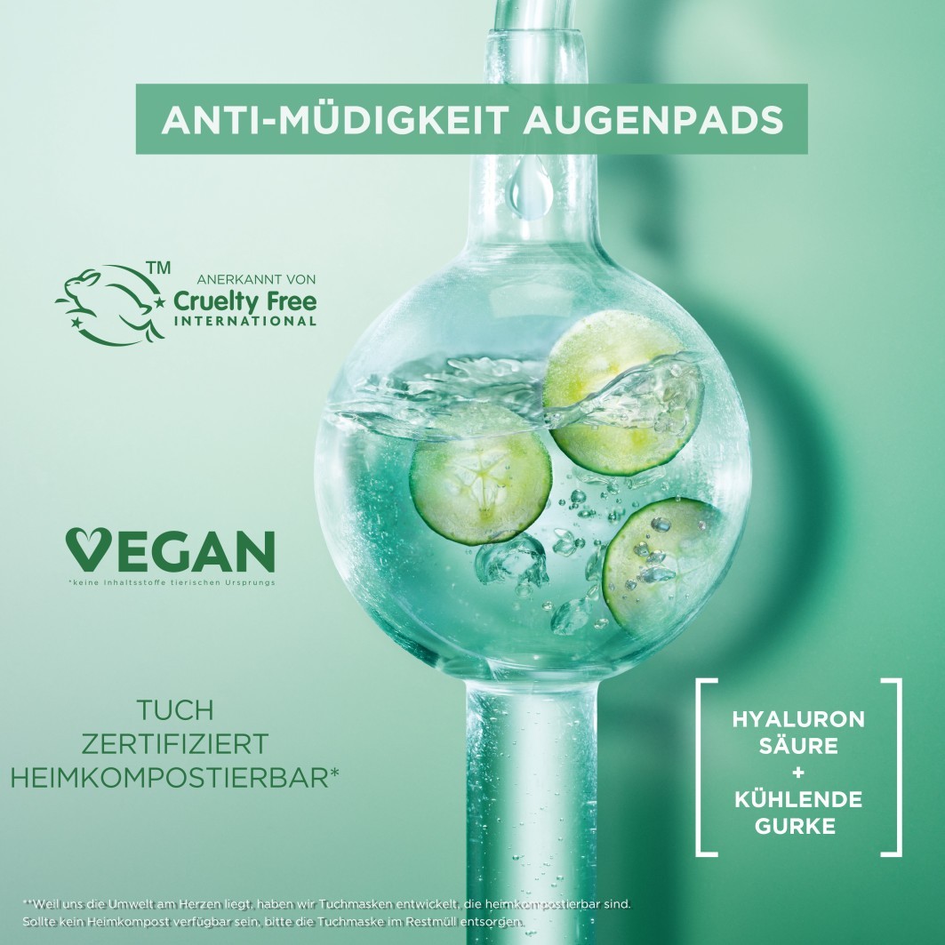 Hyaluron Cryo Jelly Anti-Müdigkeit Gel-Augen-Tuchmaske