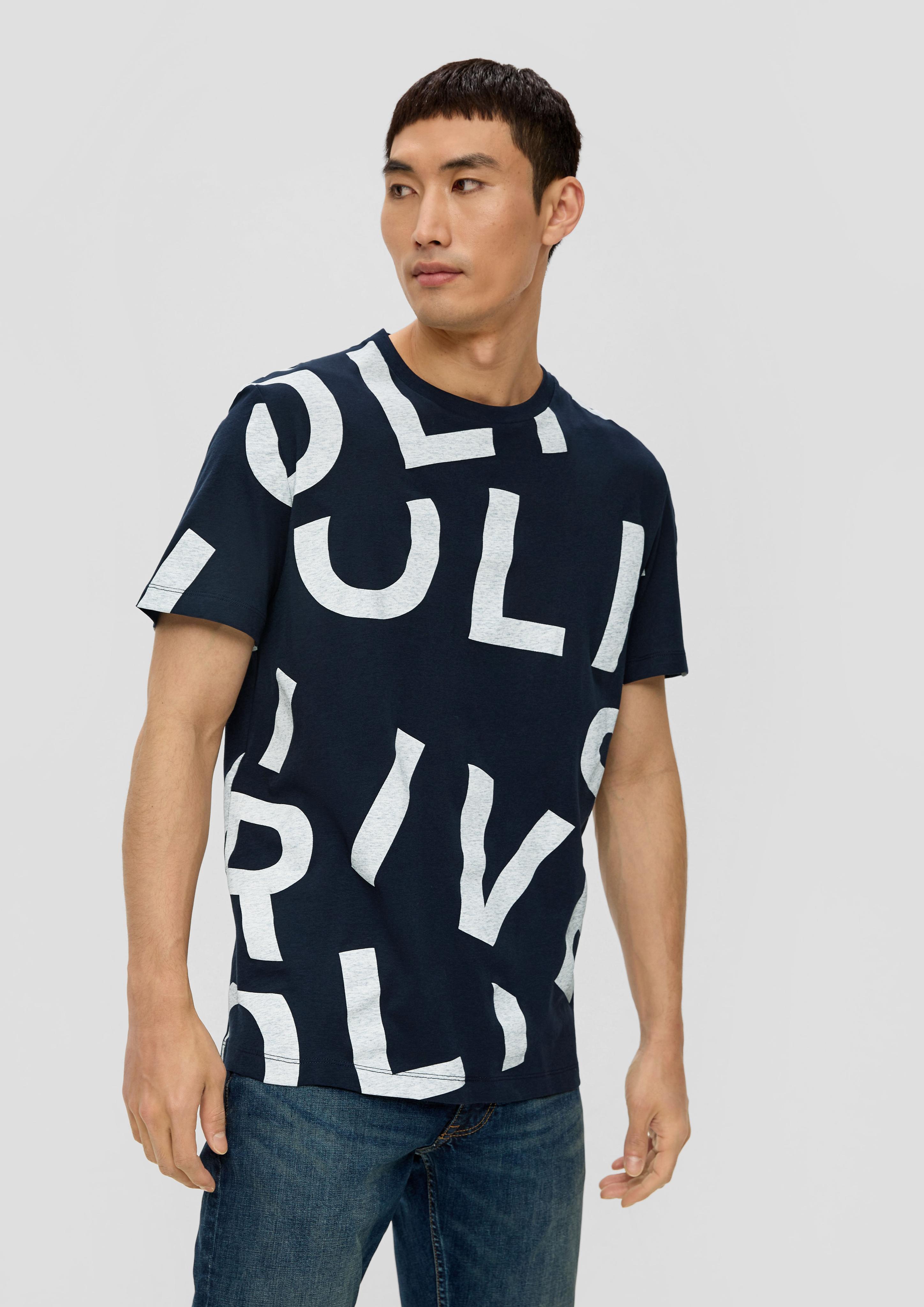 Baumwollshirt mit Allover-Print  2138640-59F1