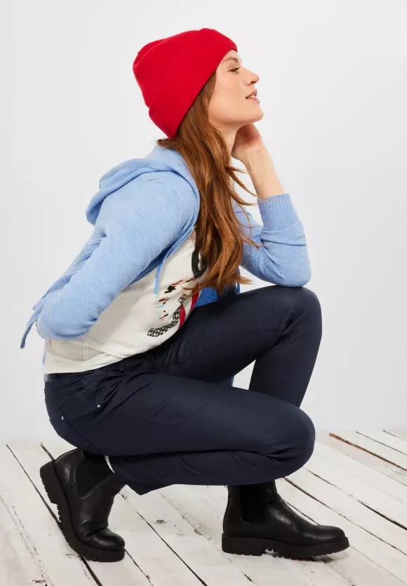 CECIL Loose Fit Coating Jeans