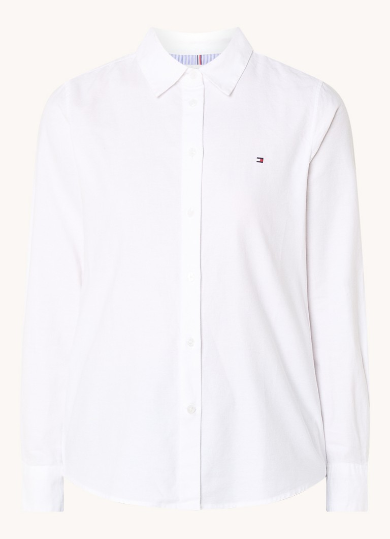 Tommy Hilfiger  Blouse met logoborduring