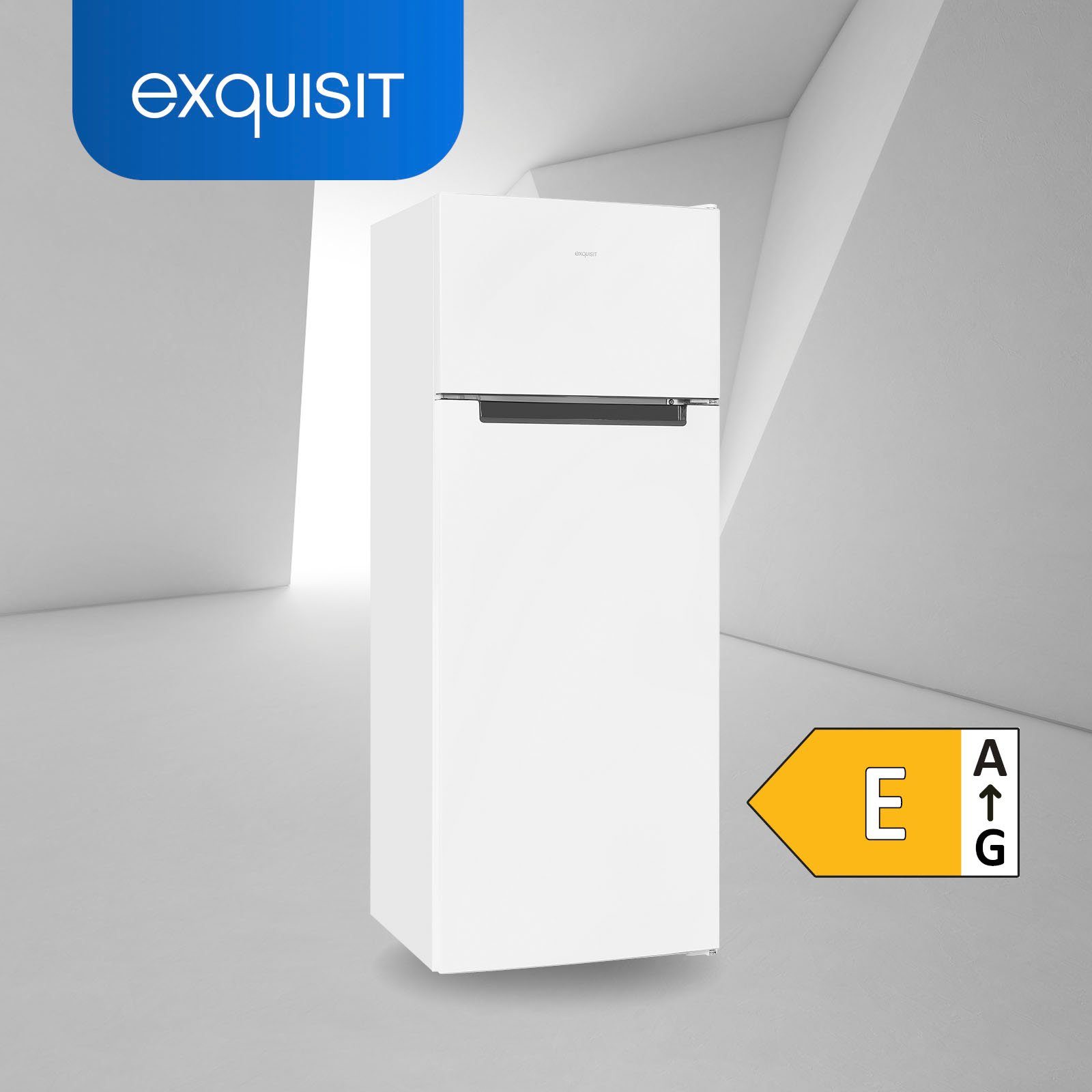 exquisit Top Freezer KGC270-45-040D, 142,6 cm hoch, 54,5 cm breit