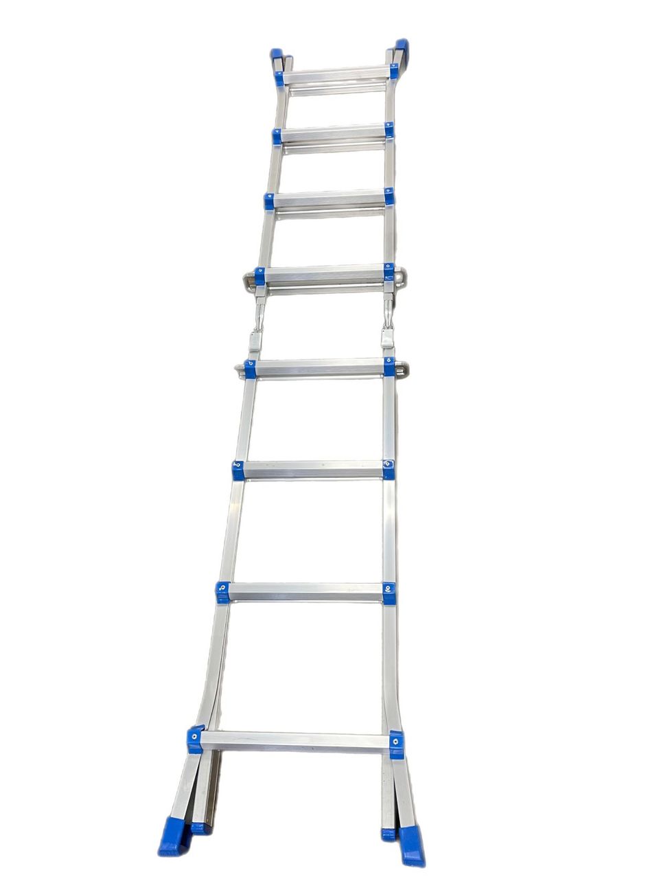 Vago-Tools Teleskopleiter Stehleiter Mehrzweckleiter Alu Leiter Klappleiter 4 x 4