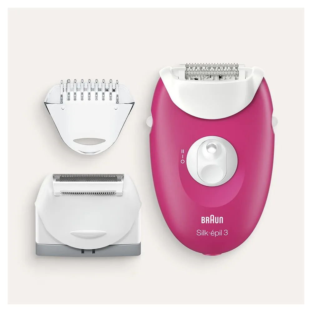 Κουτί αποτριχωτικής μηχανής Braun Silke3 SE3276 WH 1CT