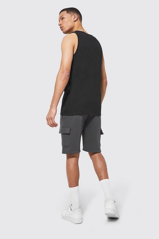 Tall Cargo-Shorts mit Kordelzug
