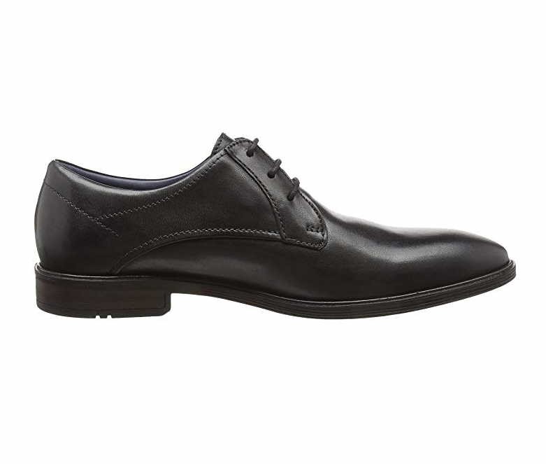 JOSEF SEIBEL Freizeit Schnürer schwarz Jonathan 03 schwarz Leder