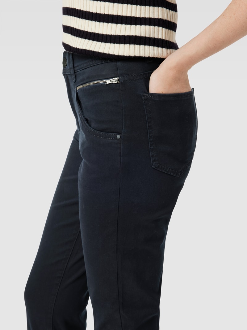 Jeans im 5-Pocket-Design Modell 'Shakira' in marineblau