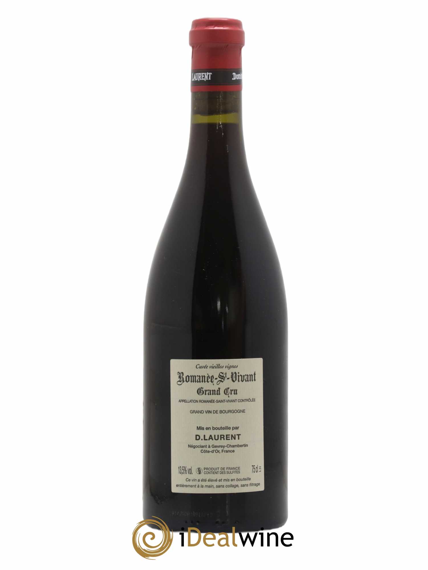 Romanée-Saint-Vivant Grand Cru Dominique Laurent Vielles Vignes 2011 - Lot de 1 Bouteille
