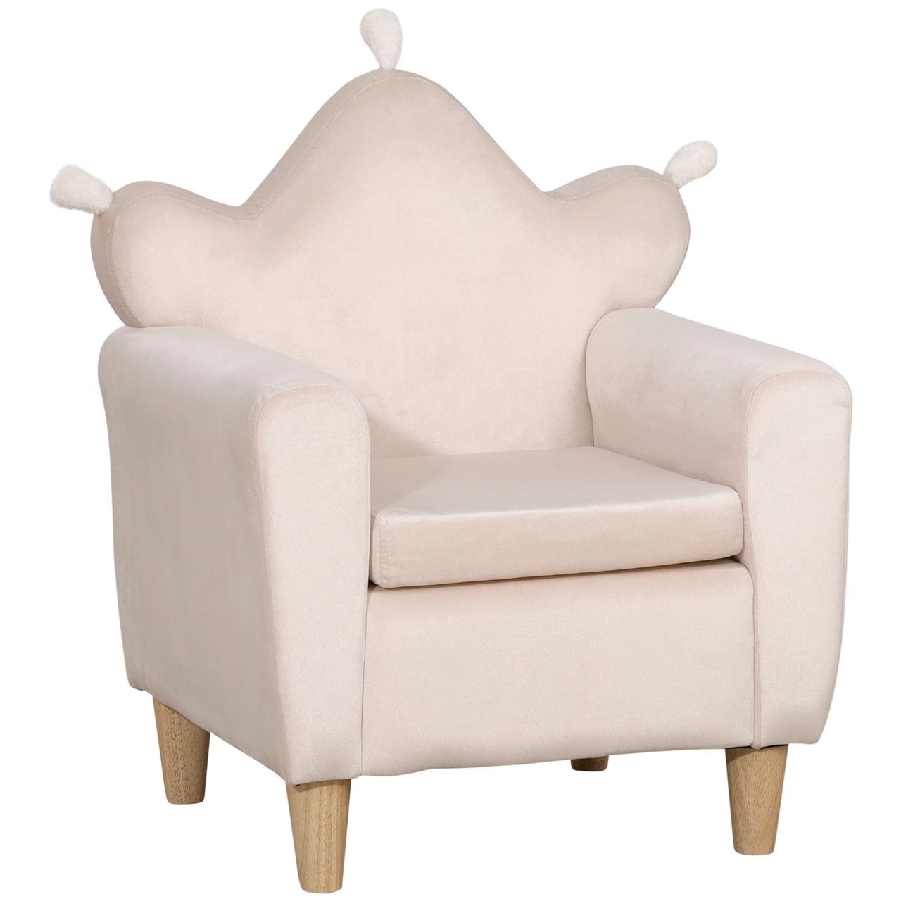 HOMCOM Kindersessel, Kindersofa, Spielsofa, Kinderstuhl für Kinder 3-7 Jahre