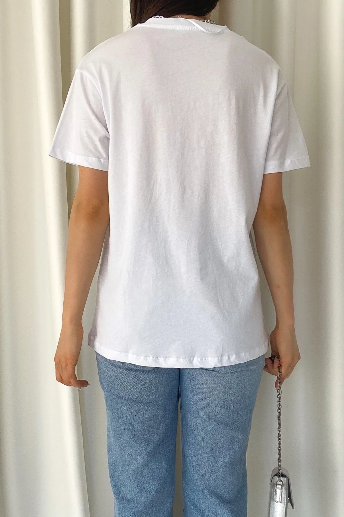 FEMELLE  T-Shirt - Weiß - Regular Fit