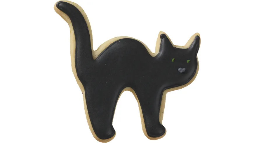 RBV BIRKMANN Ausstechform Halloween Katze 8,5cm