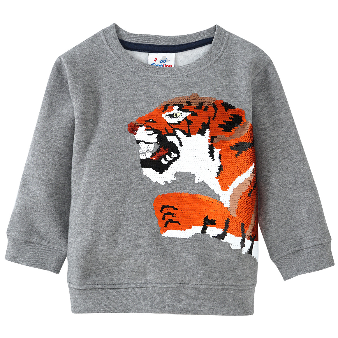 Jungen Sweatshirt mit Wendepailletten