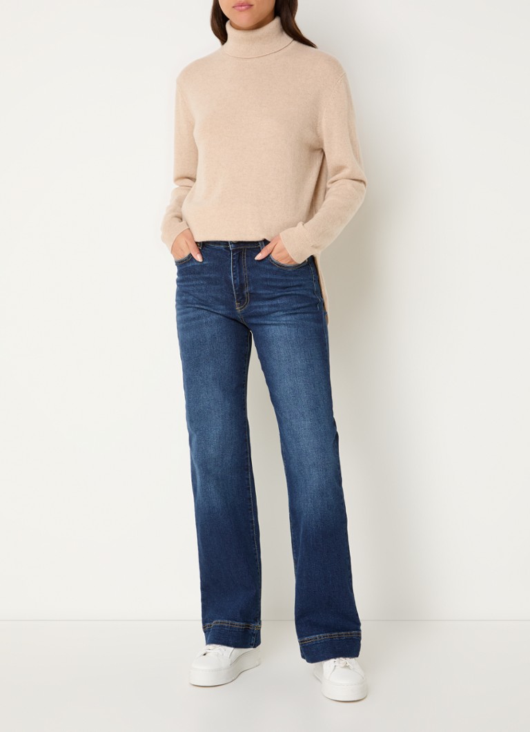 Maglione a collo alto in pregiato cashmere Benetton