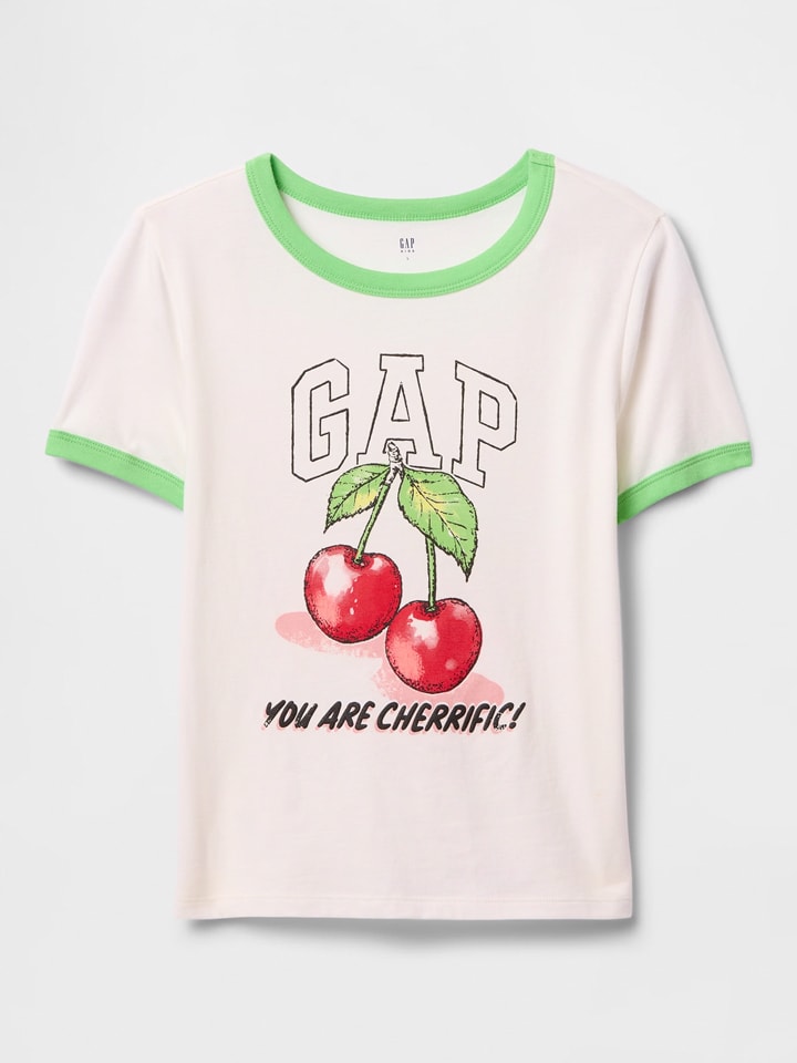 GAP Shirt in Rosa/ Grün günstig kaufen