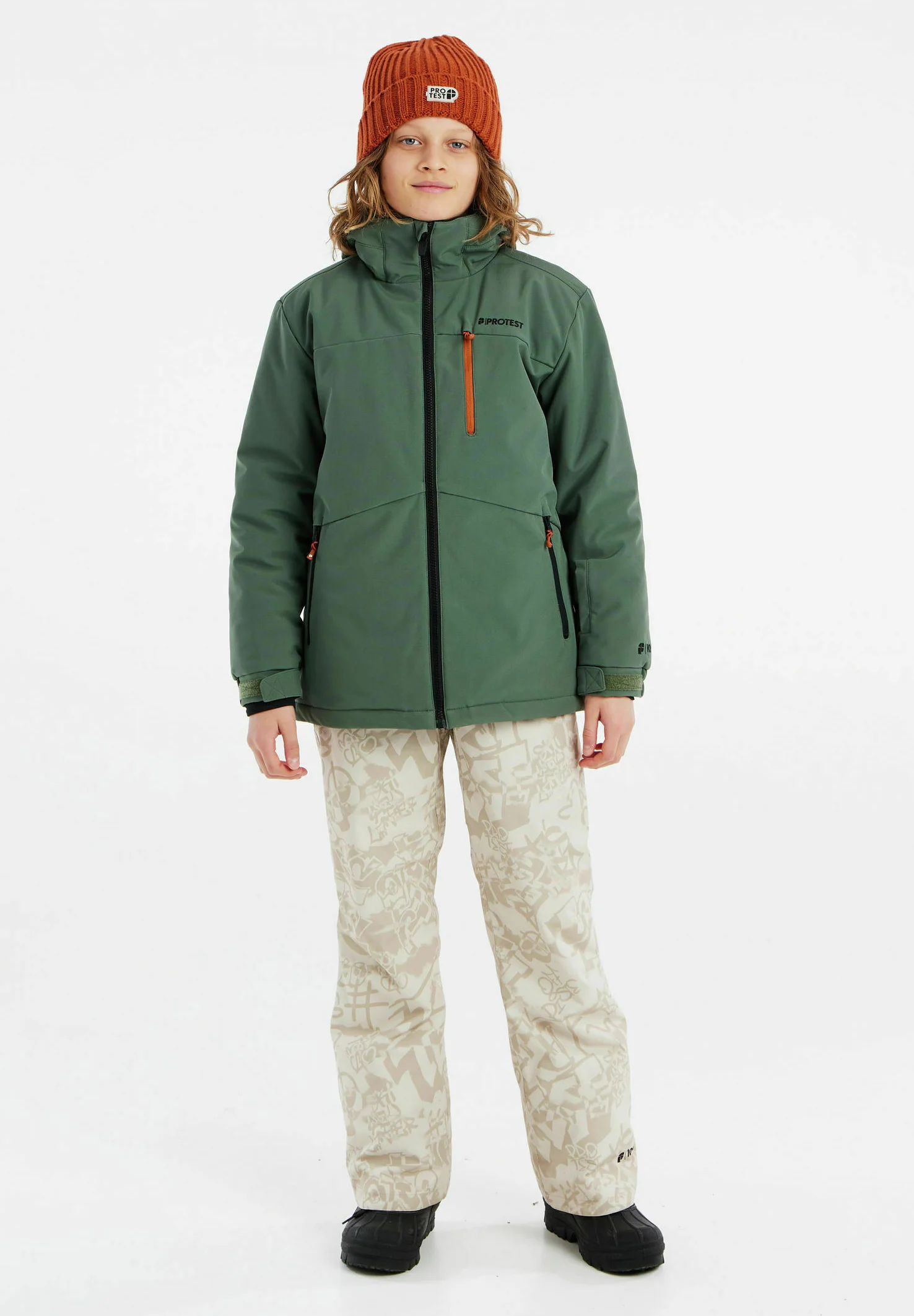 Chaqueta de snowboard de protesta