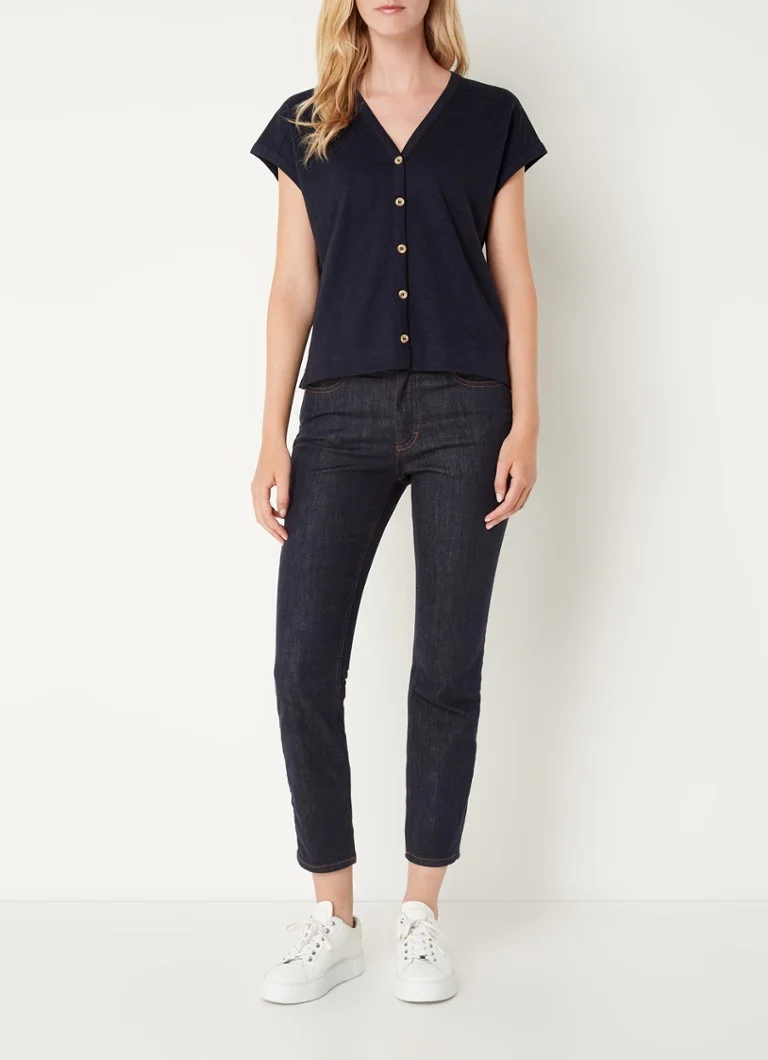 Top Whistles Aubrie com estampa mesclada