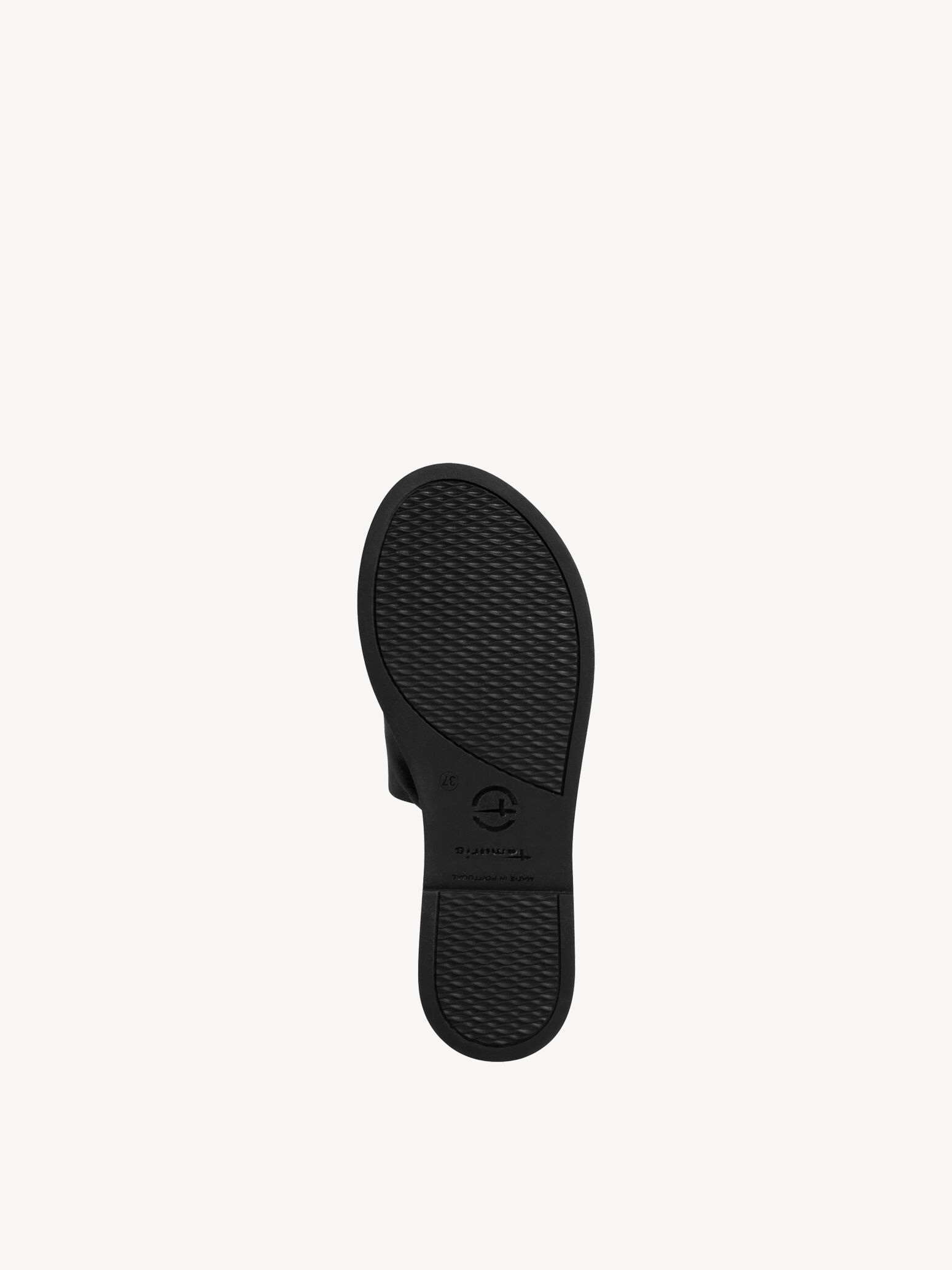 Mule en cuir - noir