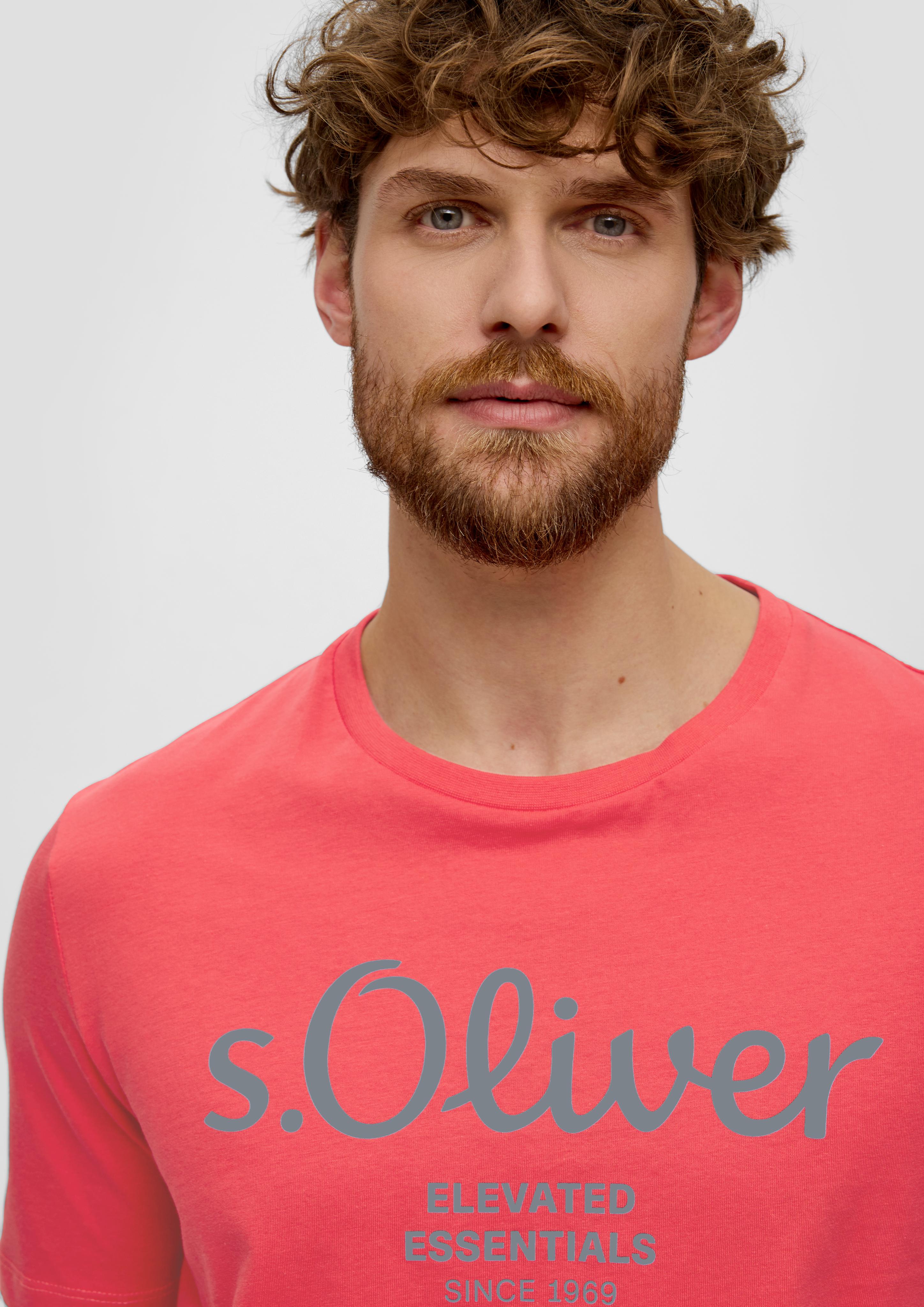 T-Shirt mit Frontprint  2141458-25D1