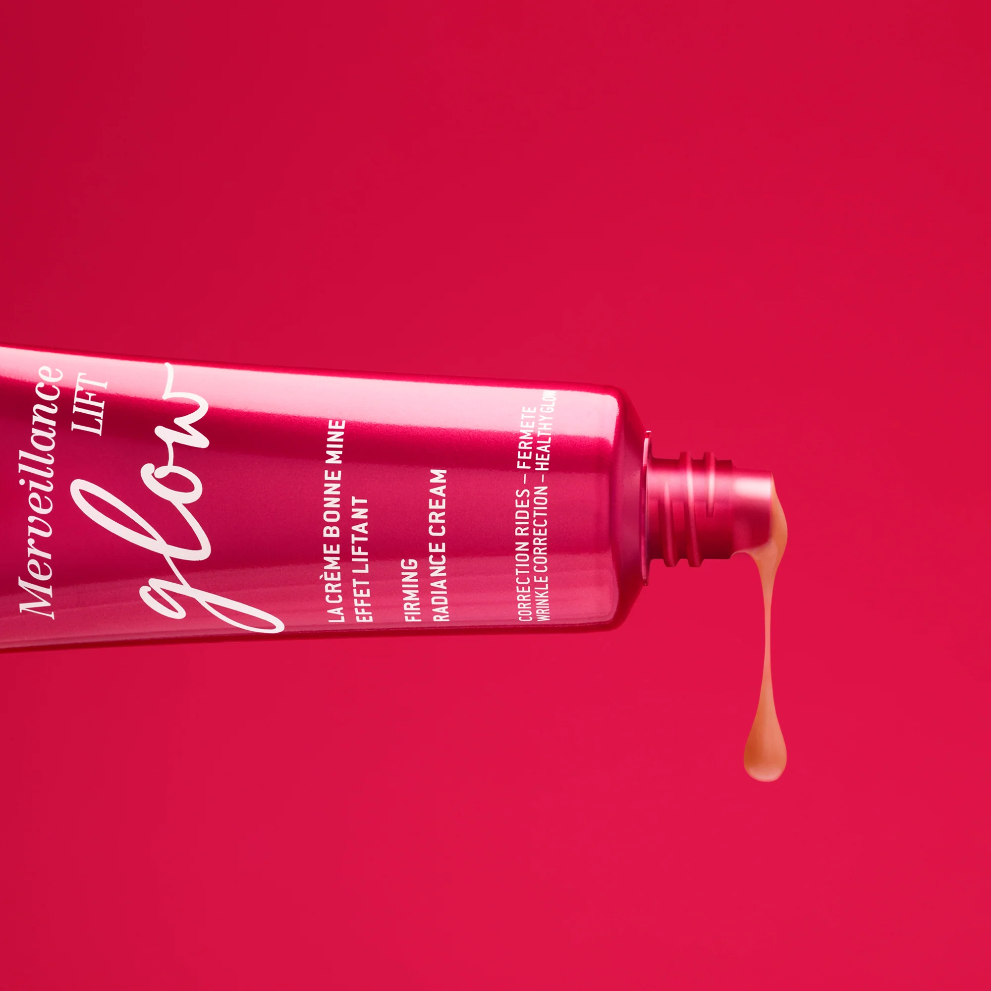 Merveillance Lift Glow - Rozjasňujúci krém - 24-hodinová liftingová kúra tváre, 24-hodinová rozjasňujúca kúra tváre, rozjasňujúci tónovaný krém na tvár, tónovaný liftingový krém na tvár