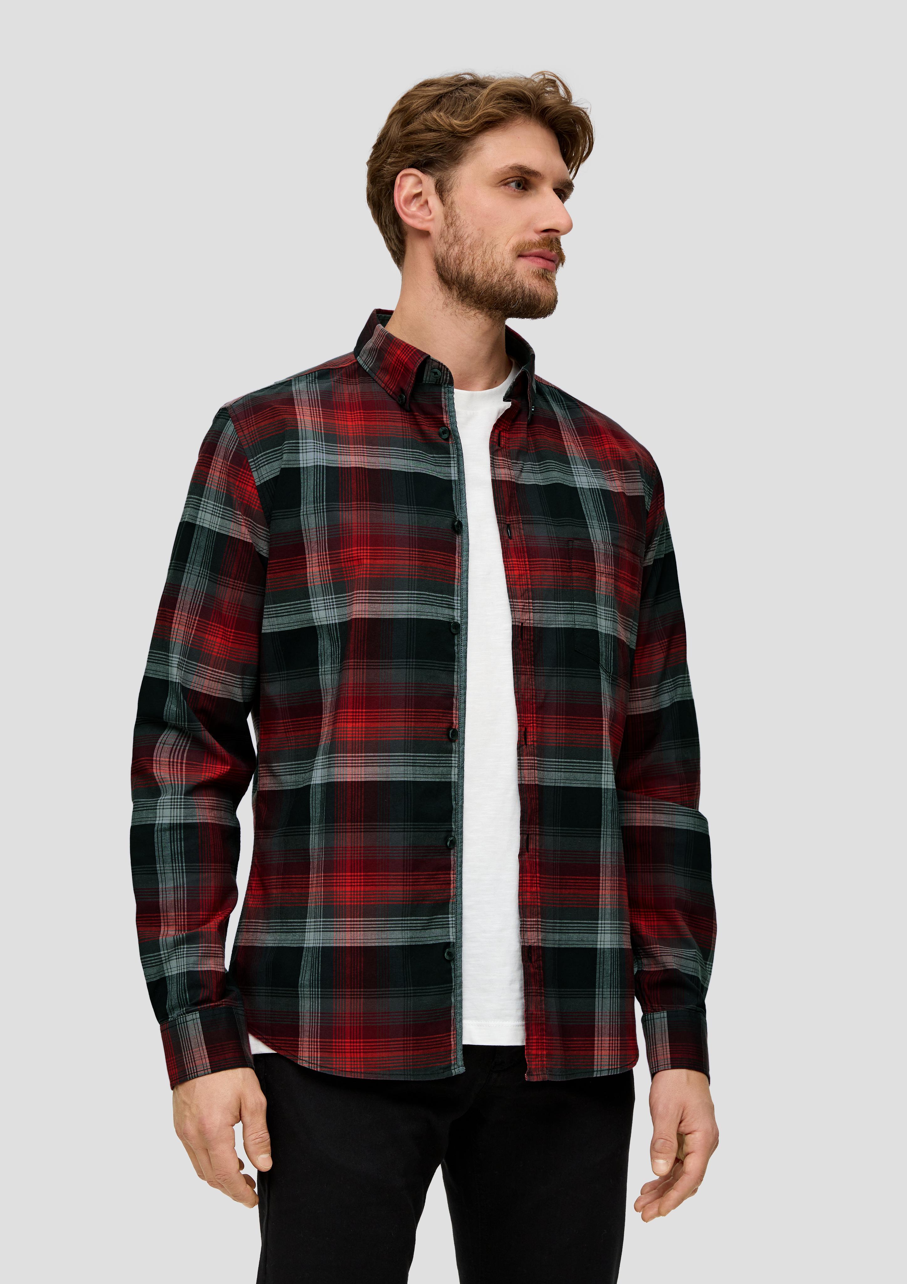 Slim: Hemd aus Baumwollstretch  2137932-31N1