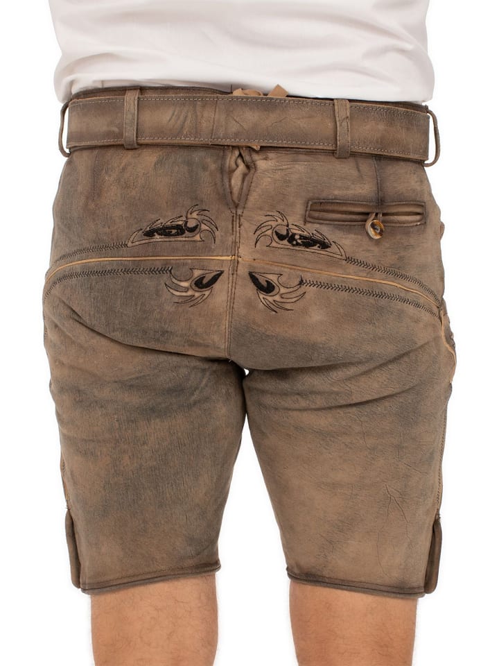 MADDOX Lederhose FELIXSEE in braun günstig kaufen