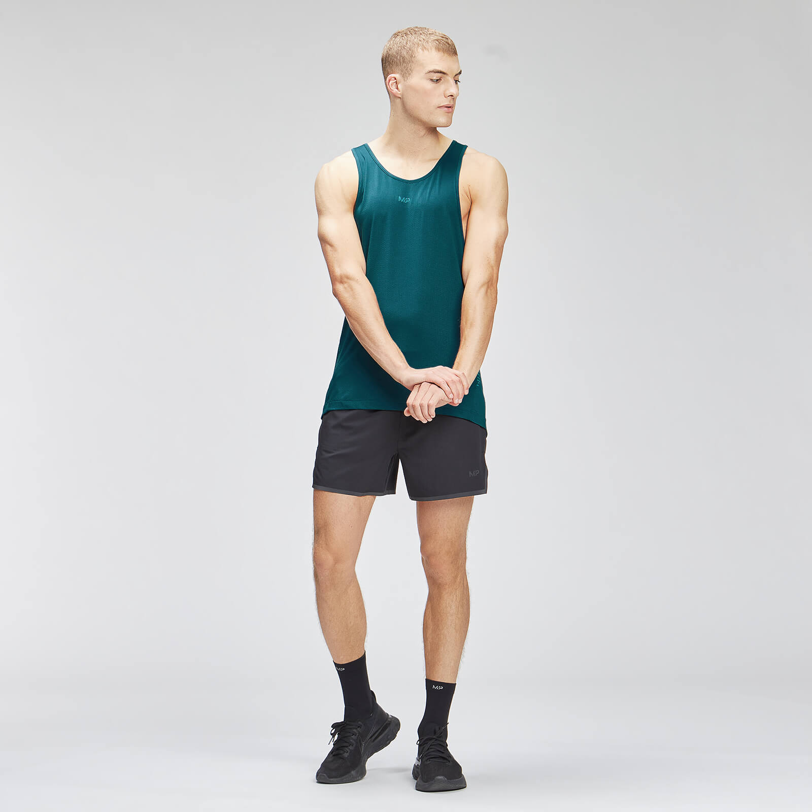 Débardeur MP Velocity pour hommes – Bleu sarcelle foncé