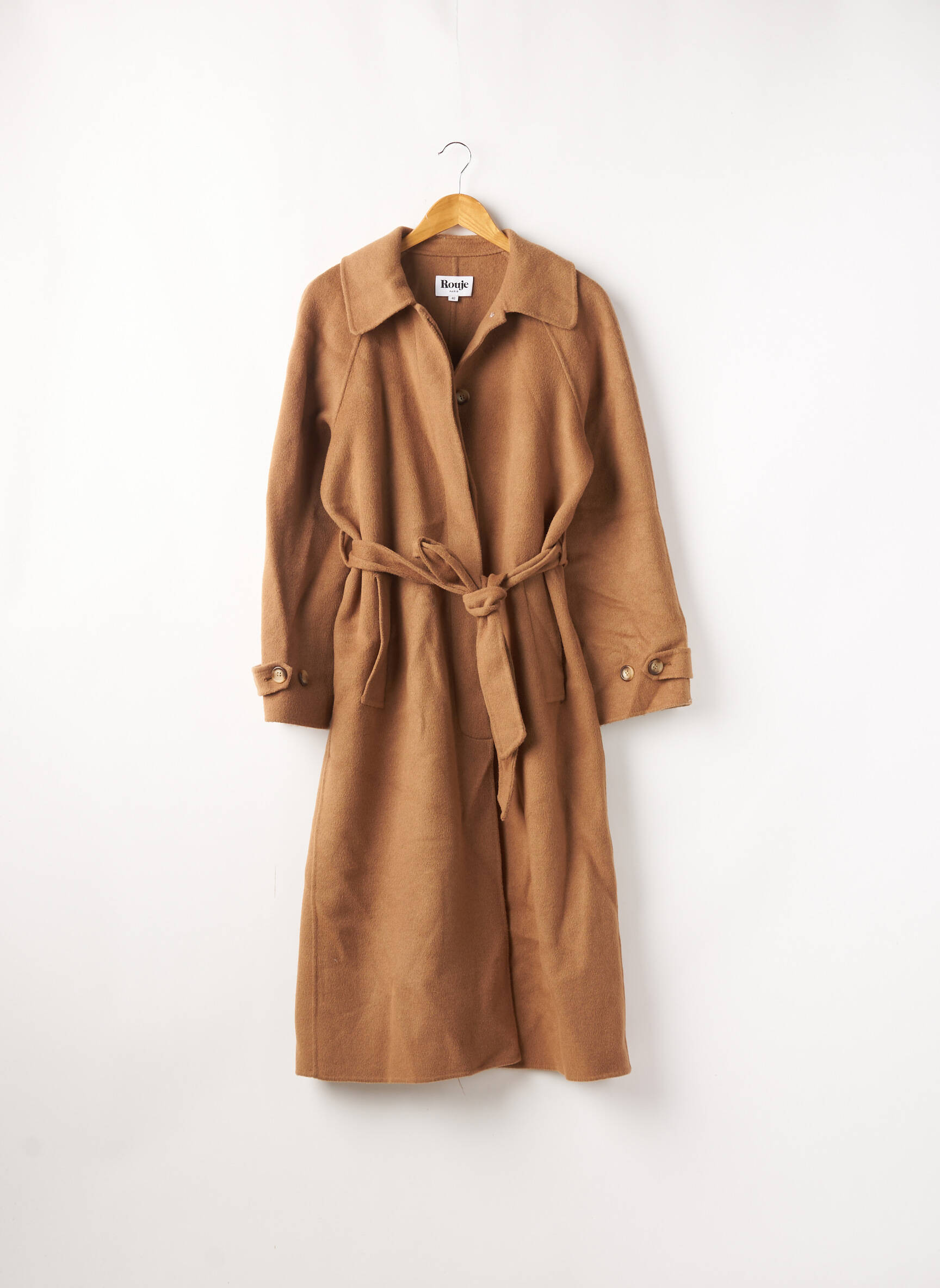 Rouje Manteaux Longs Femme couleur marron