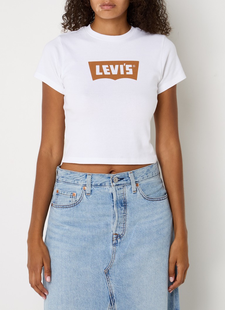 Μπλούζα Levi's Essential Sports με κοντά μανίκια και λογότυπο