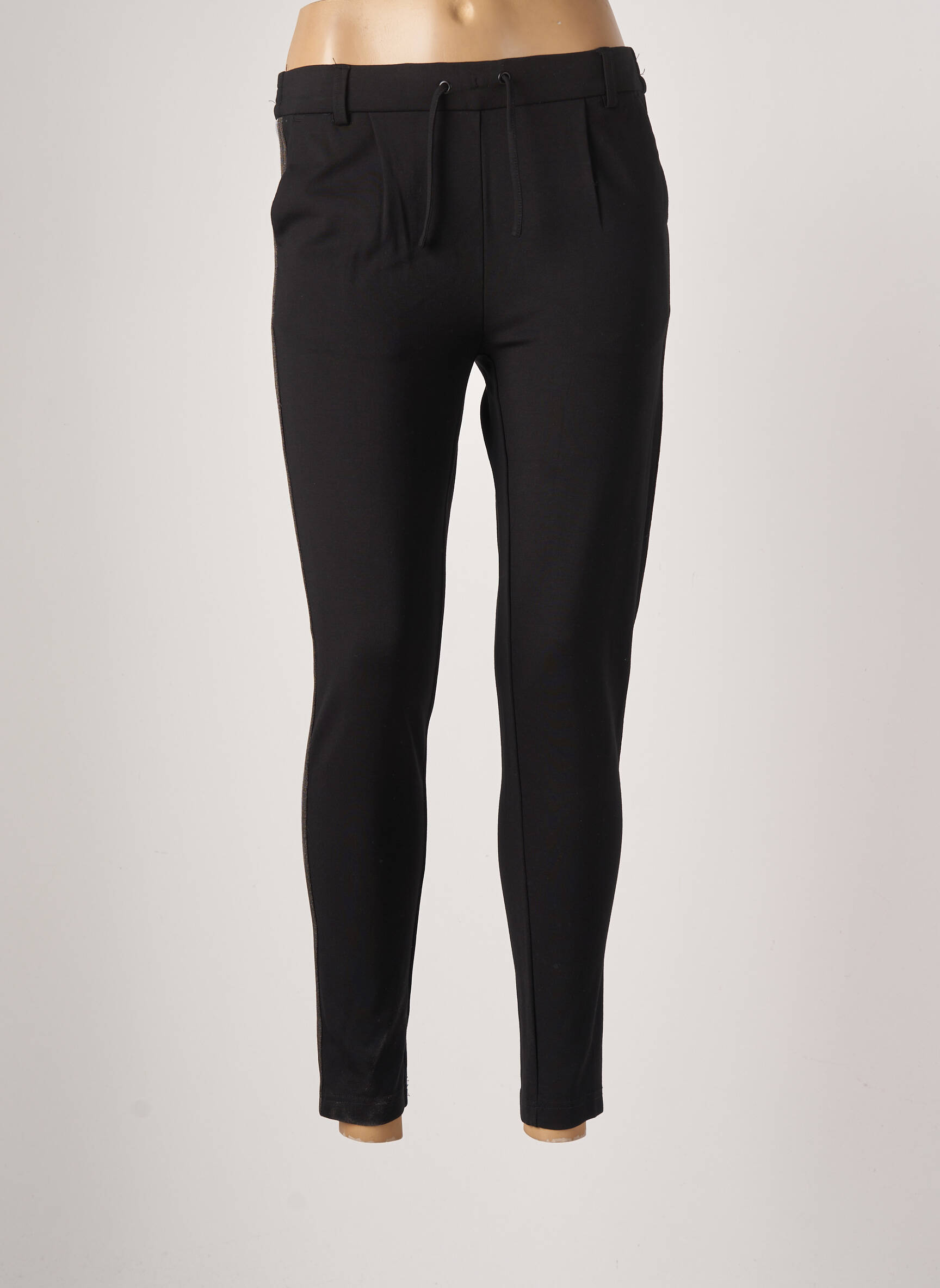 Only Pantalons Chino Fille couleur noir