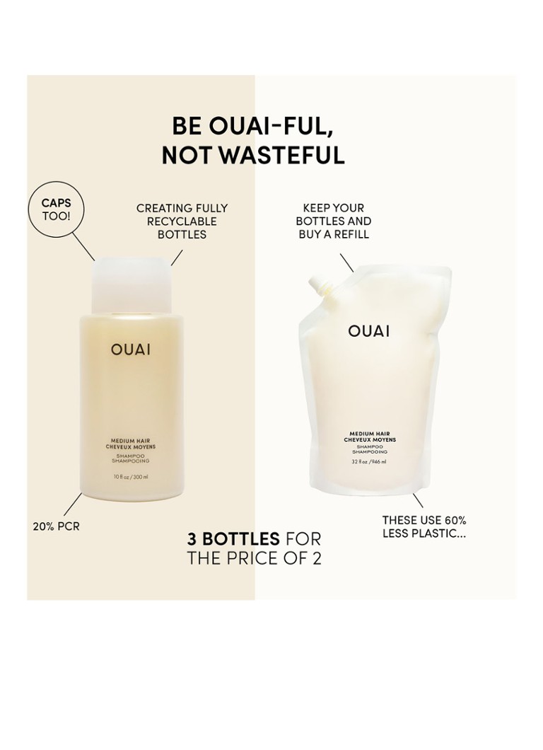 OUAI Medium Hair Shampoo