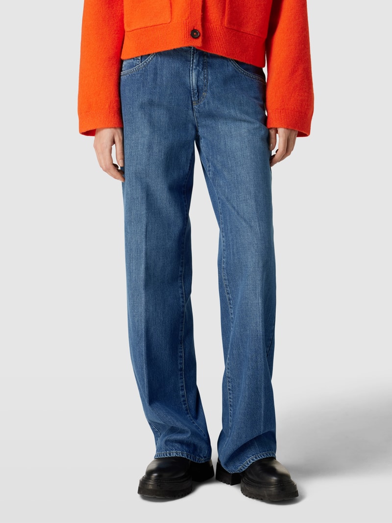 Jeans im 5-Pocket-Design Modell 'Maine' in blau