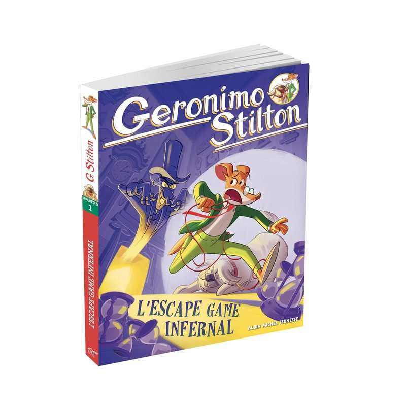 Livre Spaghetto t1 l'escape game infernal - Albin Michel jeunesse