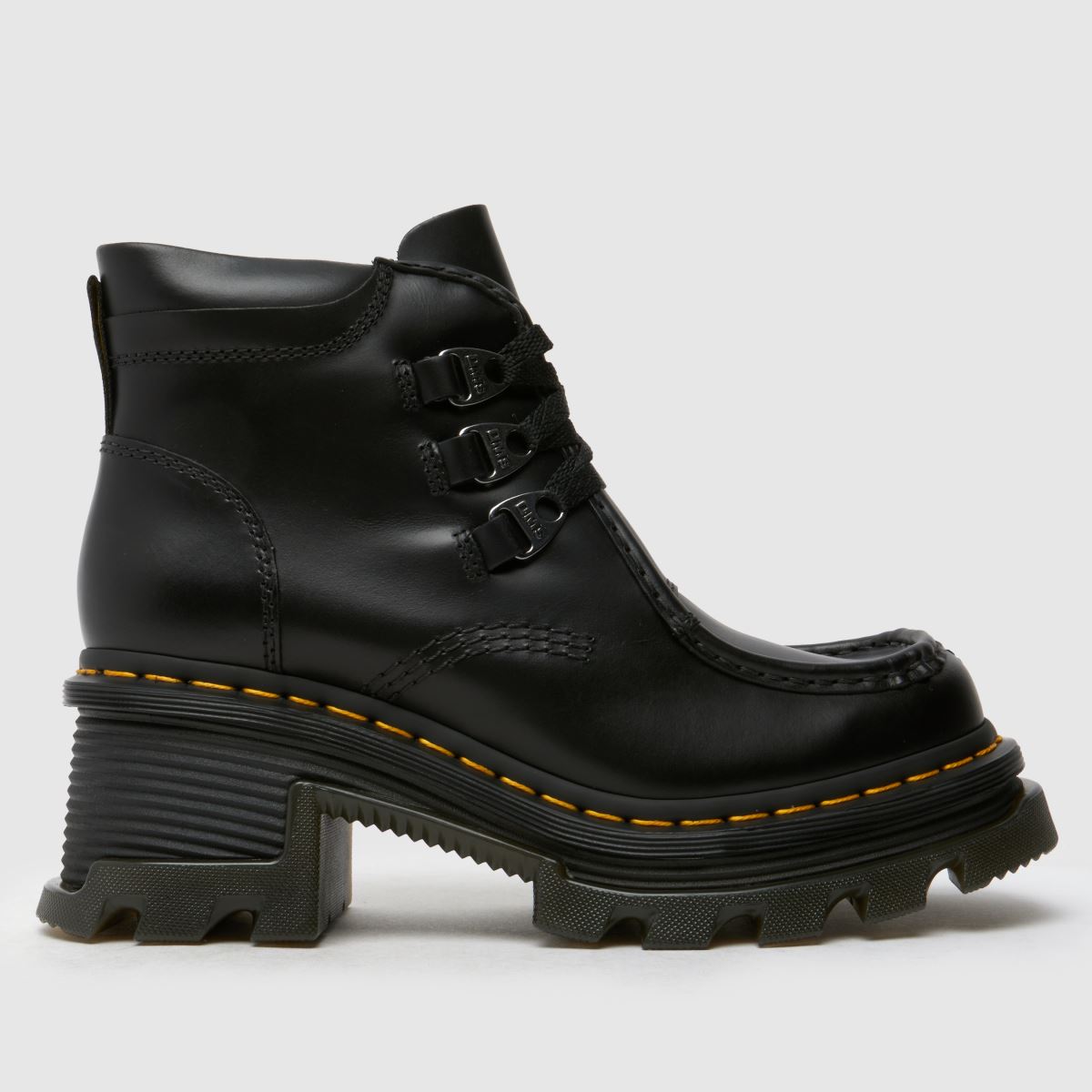 Dr Martens – Corran – Svarta stövlar med 3 öglor