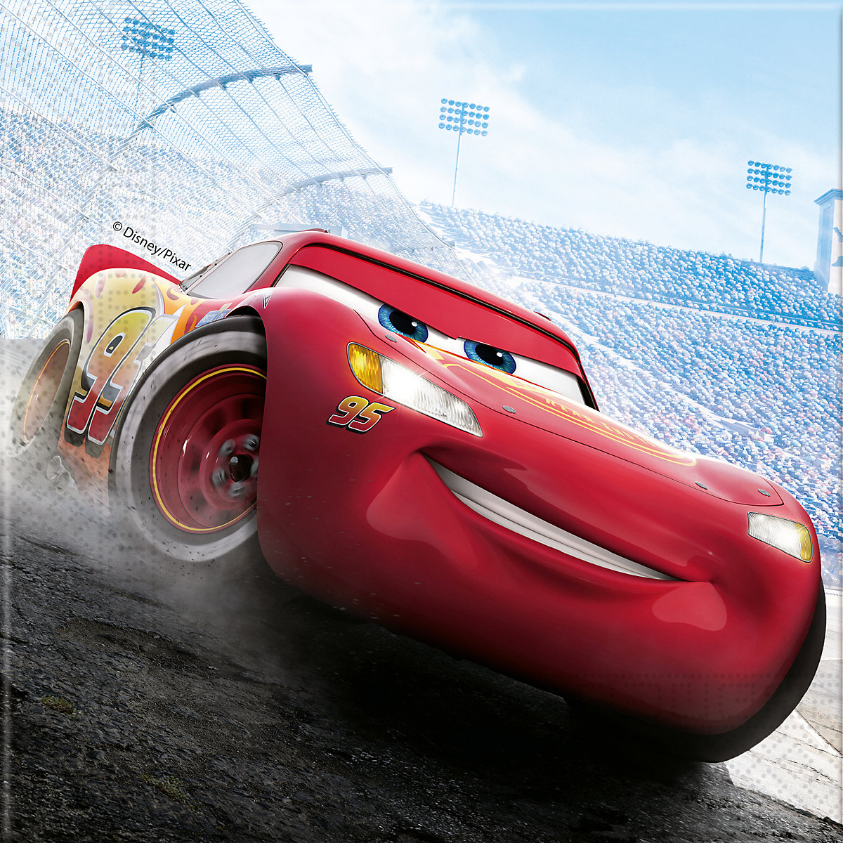 Partyset Cars The Legend of the Track, 56-tlg.