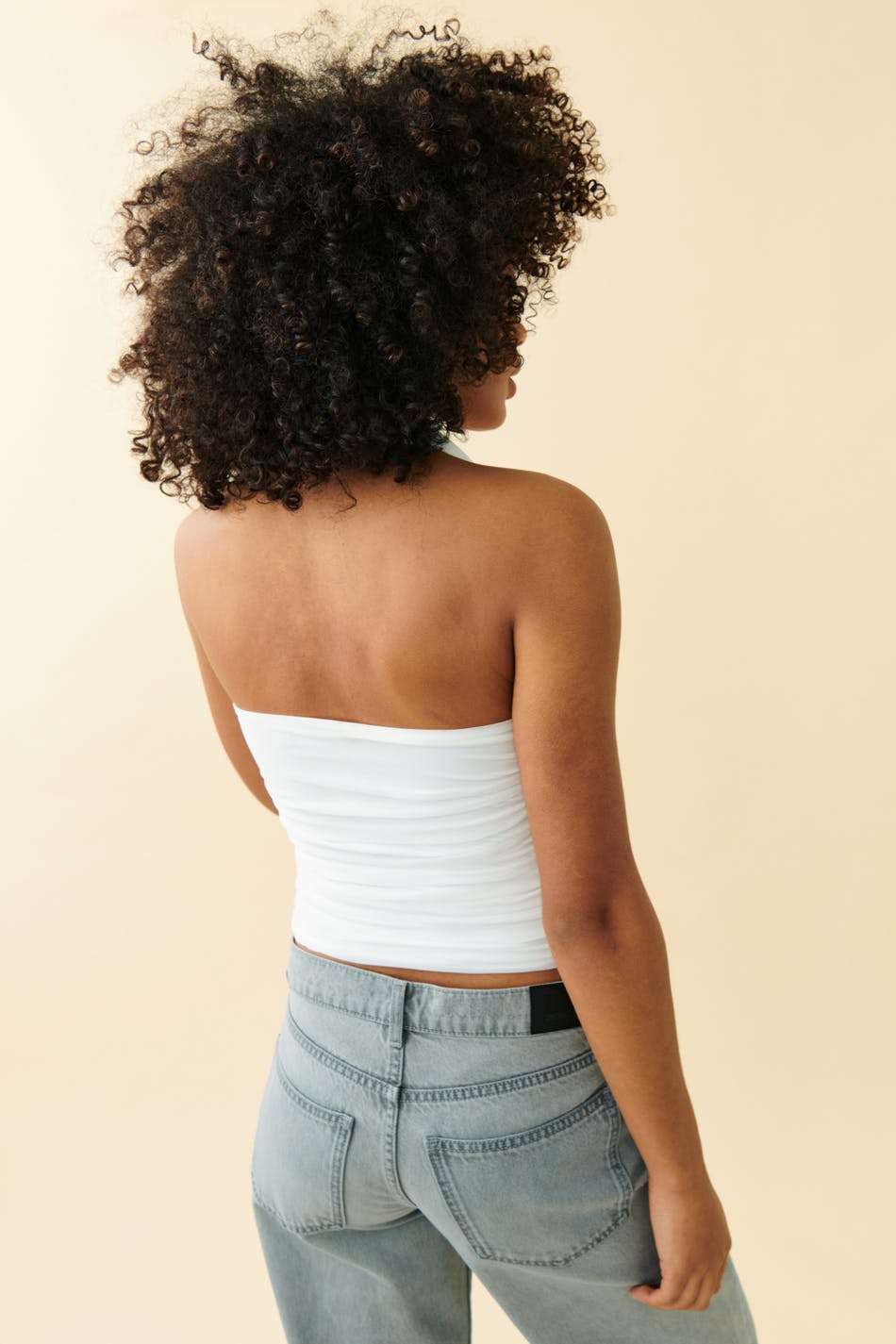 Mesh tube top