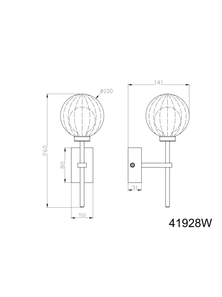 Globo lighting Wandleuchte 