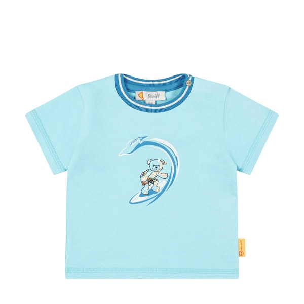 T-Shirt kurzarm, hellblau für Jungs