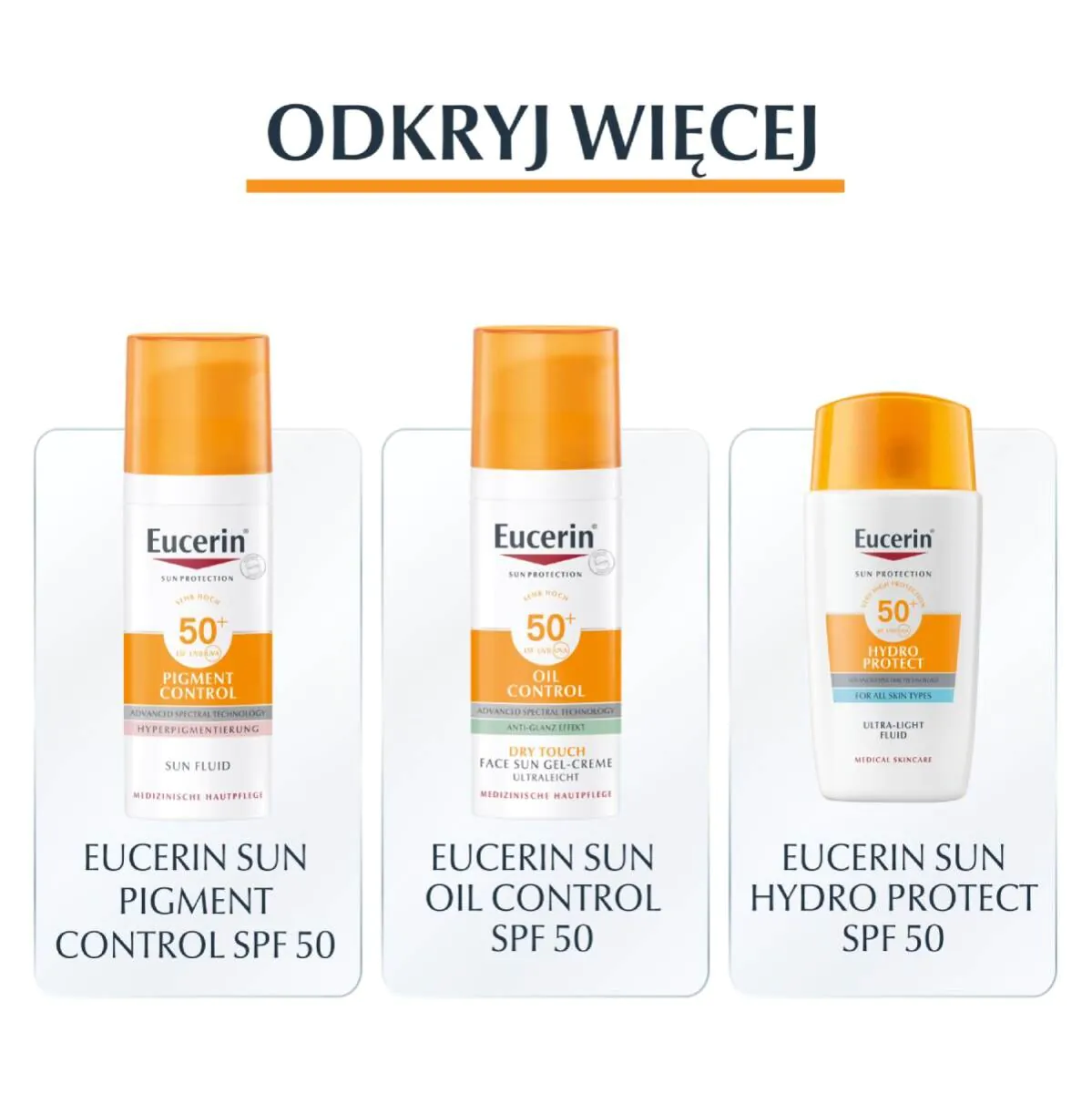 Eucerin Photoaging Control SPF50+ Beskyttende væske mod fotoældning