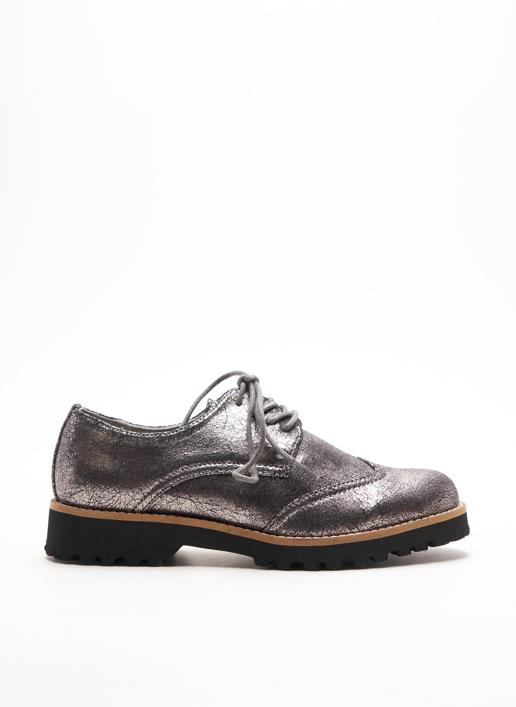 Les P Tites Bombes Derby Femme couleur gris